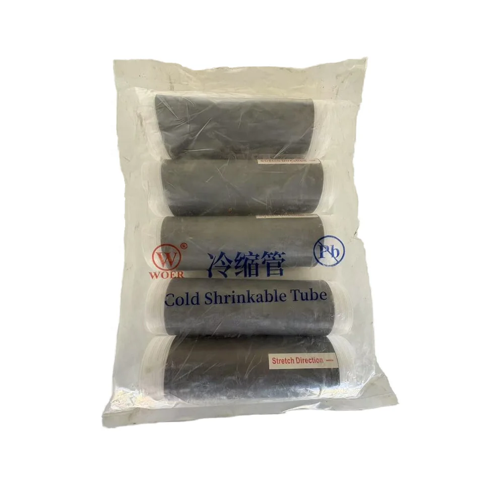 Tuoka 8/7 Coaxial Connectors RF Feeder Clamp-Cold Shrink Tube PVC Material 160mm Length 40mm Diameter 0.05kg Telecom Parts 2