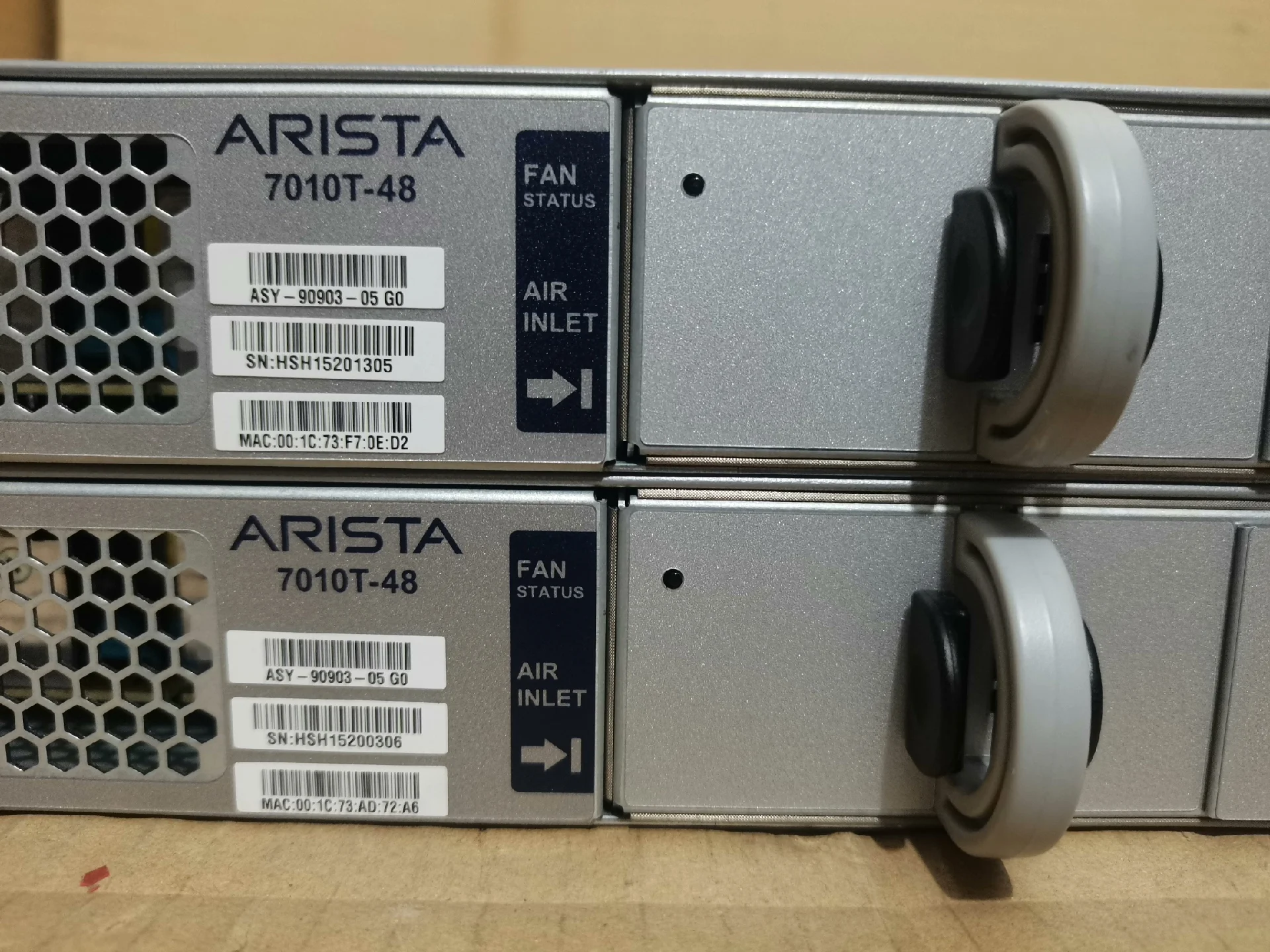 Arista DCS-7010T-48 7010T Gigabit Ethernet Data Center Switches 48 x 10/100/1000 and 4 SFP+-boxintelecom