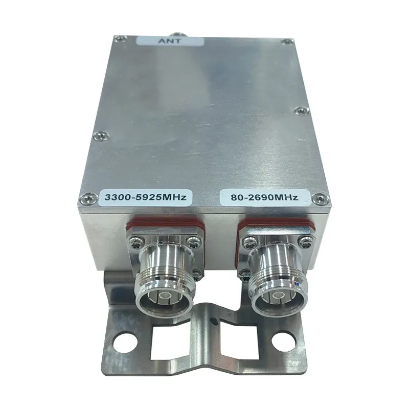 Newly Customized RF Combiner  80-2690MHz 3300-5925MHz Outdoor Dual Band Combiner RF Diplex