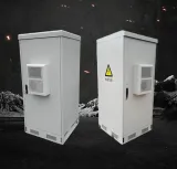 RH OEM ODM Customizable Outdoor Integrated Galvanized Steel IP55 Powder Coated Enclosure f