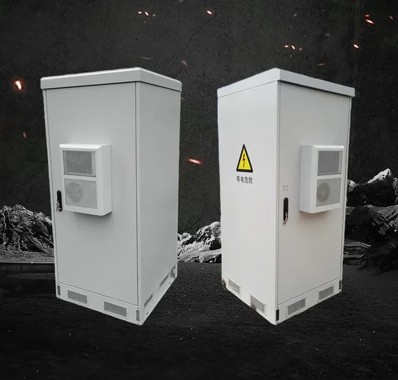 RH OEM ODM Customizable Outdoor Integrated Galvanized Steel IP55 Powder Coated Enclosure for Power Electronics Instrument-boxintelecom