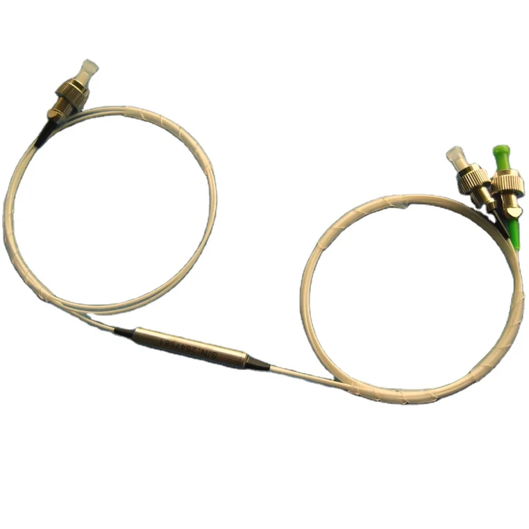 Fiber Optic Equipment 2 Color Customized 0.9mm Loose Tube High Power 1060nm Polarization Insensitive 3 Port Optical Circulator-boxintelecom