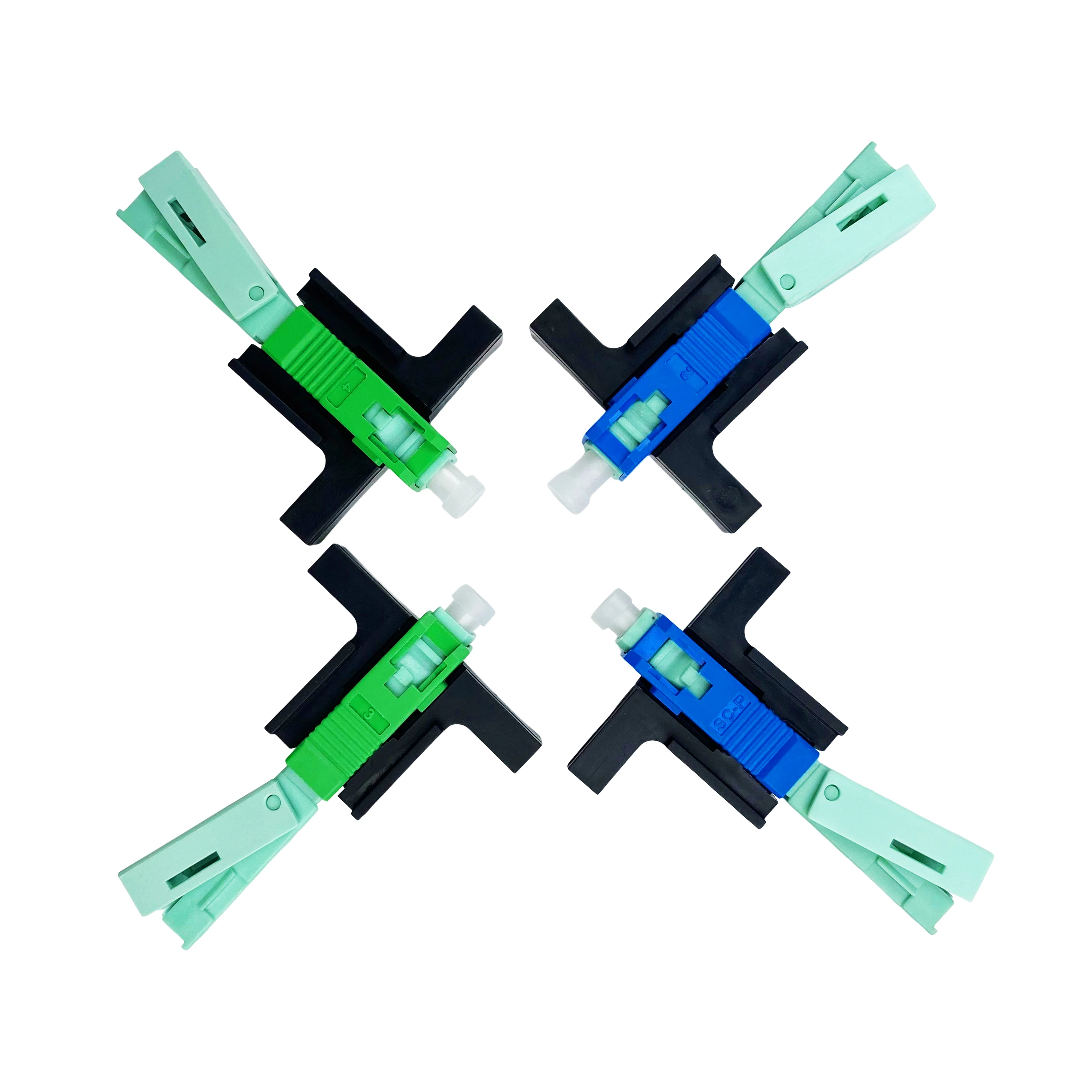 FTTH Embedded Quick Field Assembly Fiber Optic SC/UPC Fast Connector
