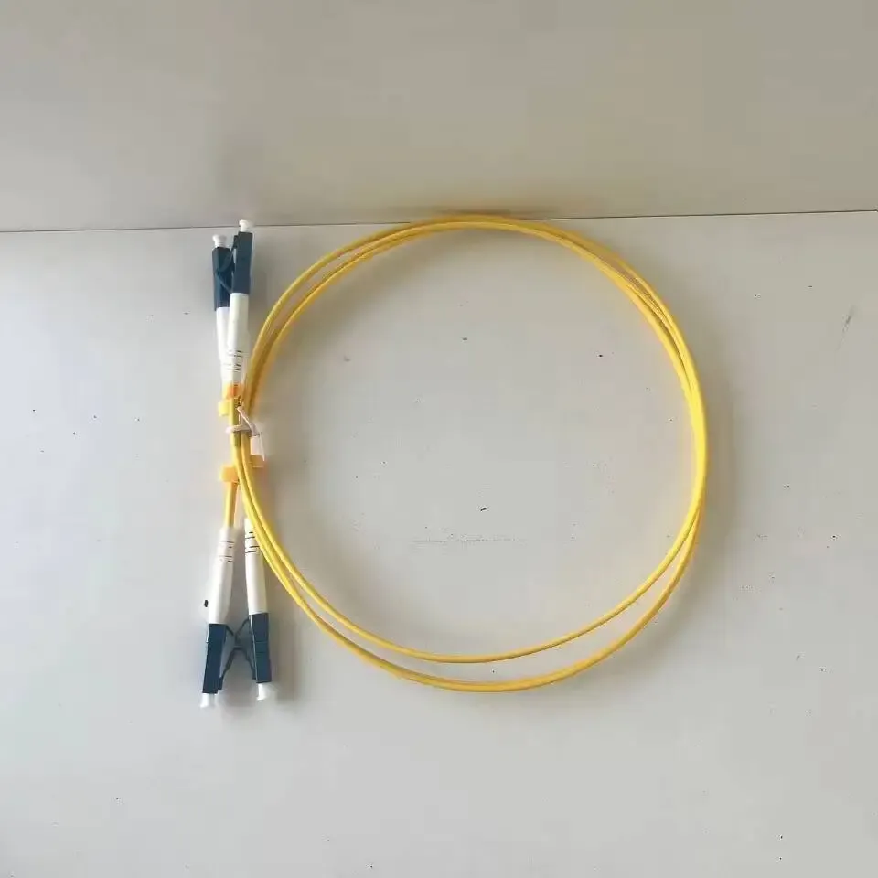 High Quality Single-Mode Dual Core LC/UPC 2.0mm Yellow Carrier Grade Power Patch Cord 4G Base Station Quick Connector LSZH-boxintelecom