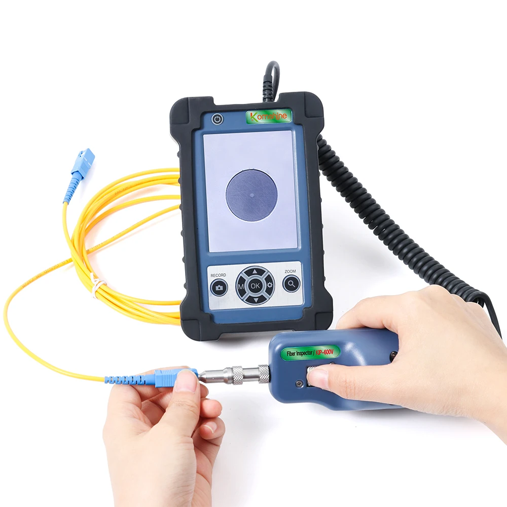 KIP-600V Probe Microscope  Fiber Connector End Face Inspection Fiber Optic End Face Detector  Fiber Optic Inspection Microscope-boxintelecom