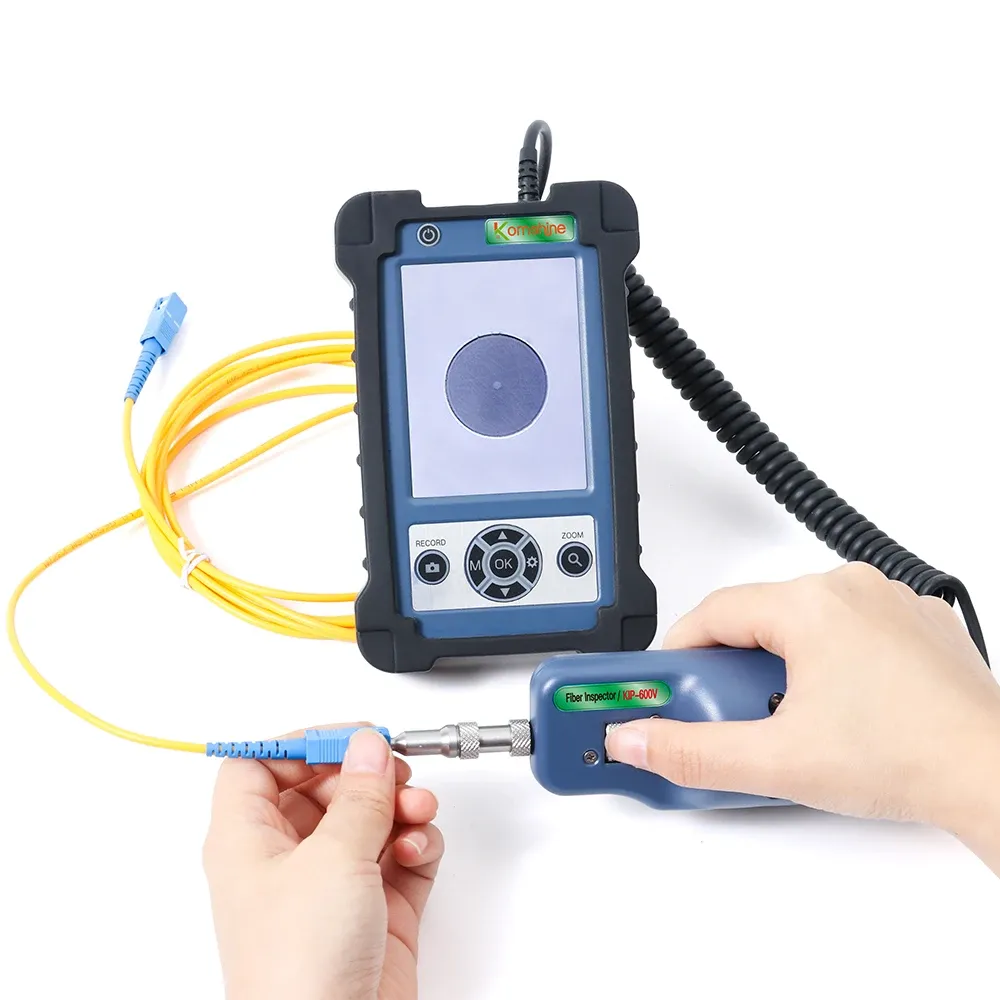 KIP-600V Probe Microscope  Fiber Connector End Face Inspection Fiber Optic End Face Detector  Fiber Optic Inspection Microscope-boxintelecom