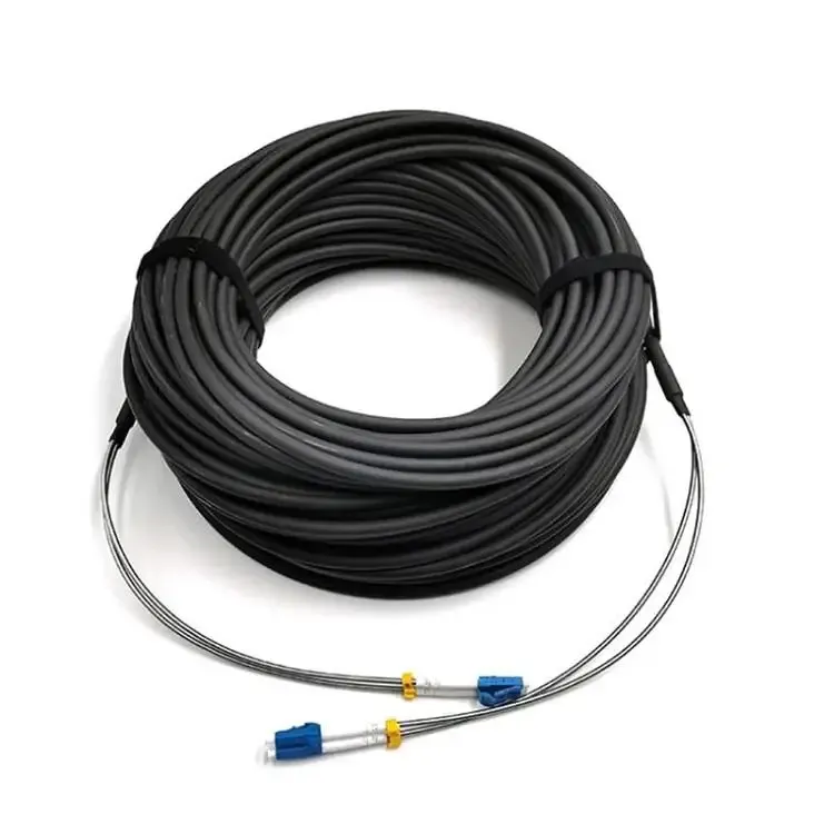 HUA 14130623 Fiber Optic Cable Armored 100m