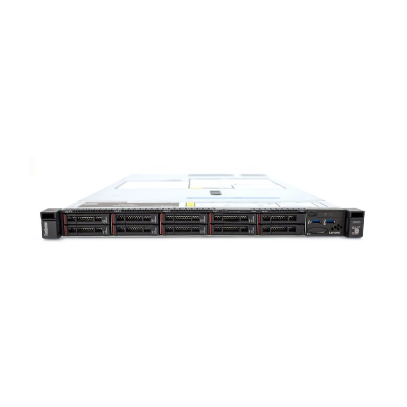 Brand-New High Performance 1U ThinkSystem SR635 Rack Server with Xeon CPU DDR4 Memory SSD 
