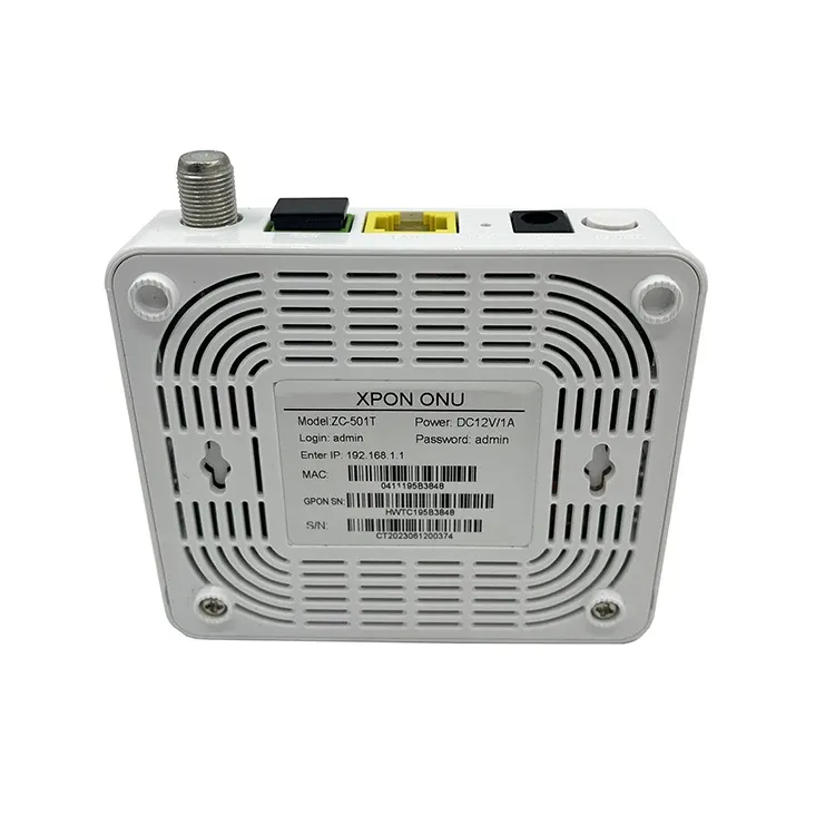 Brand English Firmware 1ge Gpon Ont Onu Zc-501t Same As Hg8012h