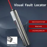 KAITENG B5 Optic Visual Fault Locator Pen Type 650nm Rechargeable Handheld Metal Optical F