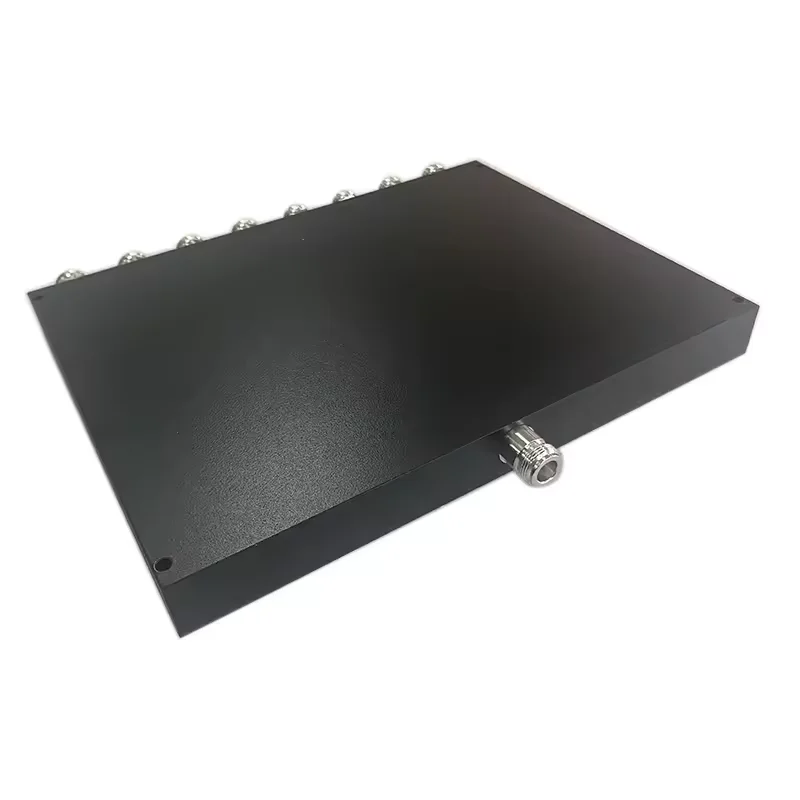boxin 138-960MHz 8 Way Wilkinson Power Splitter RF Power Divider for VHF UHF Public Safety DAS