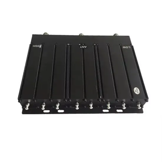 Low PIM -155dBc 100W 746-757/776-787MHz UHF VHF Duplexer RF Combiner With 4.3-10 Female Co