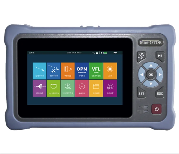 Factory price supply NK4000 mini OTDR 100KM  Novker 1310 1550nm 26 24dB VFL OLS OPM Event 