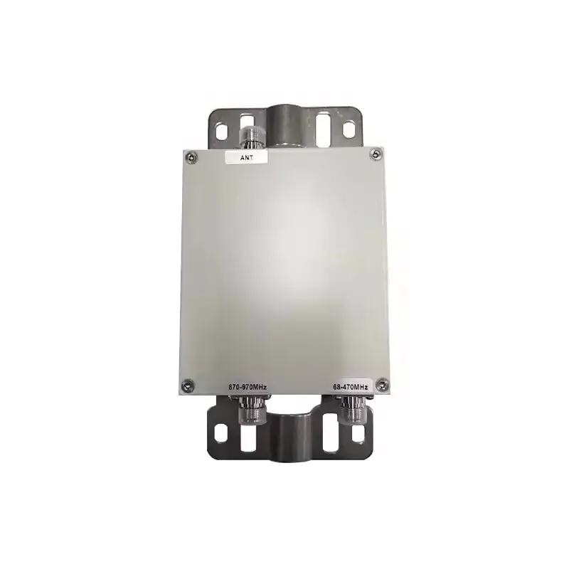 Low PIM RF Cavity Diplexer Dual Band Combiner 80-520&694-2700MHz NF -155dBc