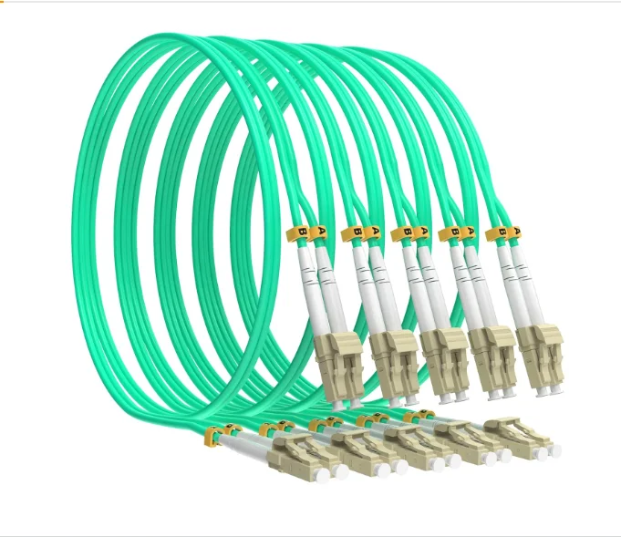 OM3 10Gb 50/125 Multimode Simplex LC/UPC-LC/UPC Fiber Patch Cord for Outdoor Use for 4G 3G