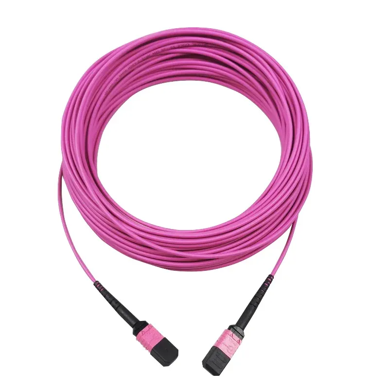 MPO OM4 50/125 Multimode Cable LSZH for WiFi 4G & 3G Networks Fiber Optic Patch Cord/Jumper-boxintelecom