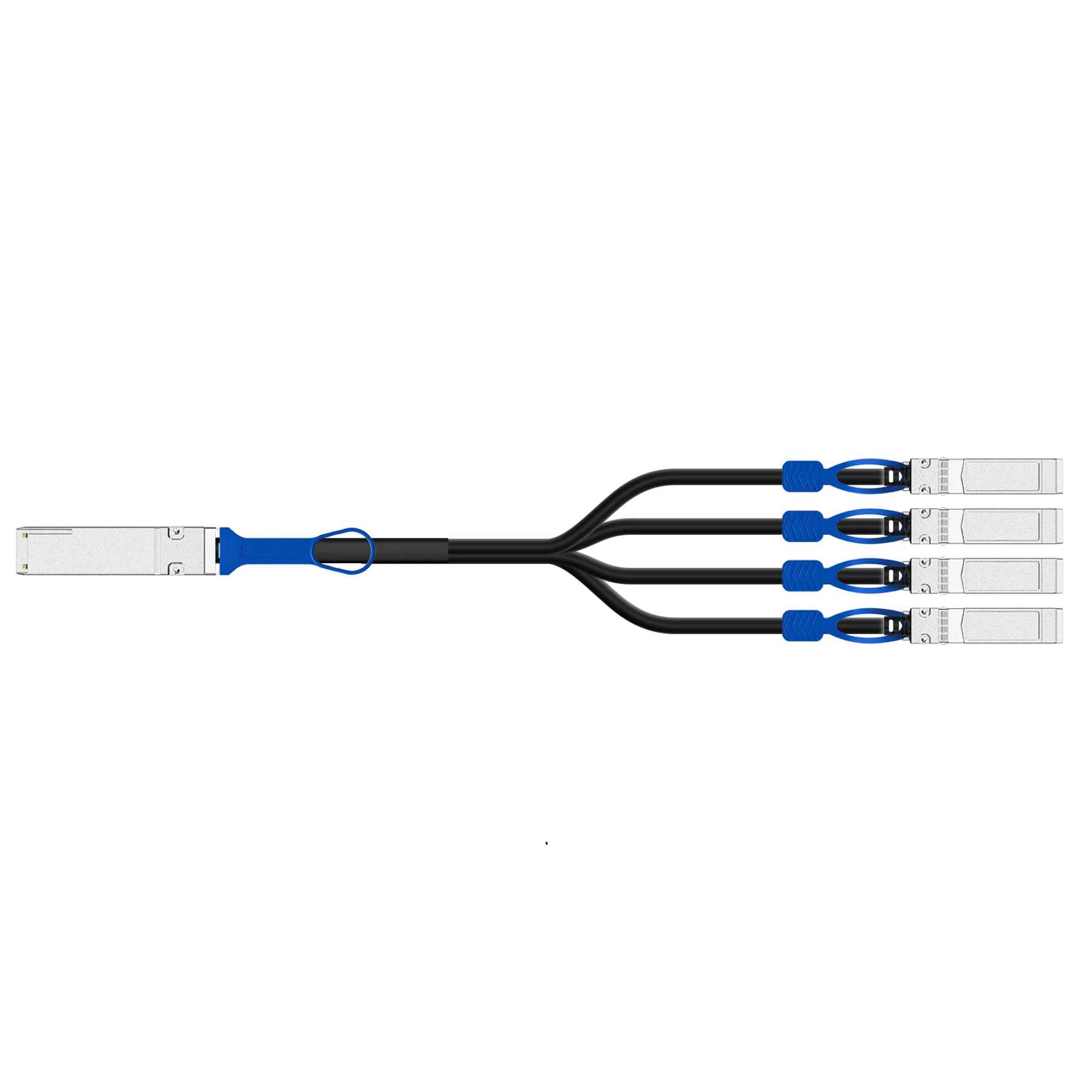 SURFIBER 200G QSFP56 to 4x 50G SFP56 Breakout DAC Cable Passive Direct Attach Copper Model