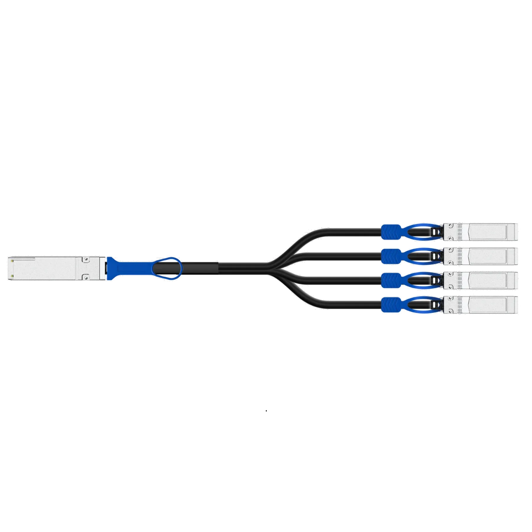 SURFIBER 200G QSFP56 to 4x 50G SFP56 Breakout DAC Cable Passive Direct Attach Copper Model