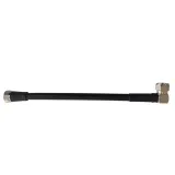 RF 1/2 Superflexiable Jumper Cable  with  4.3-10 Male to Male Right Angle to Straight Feed