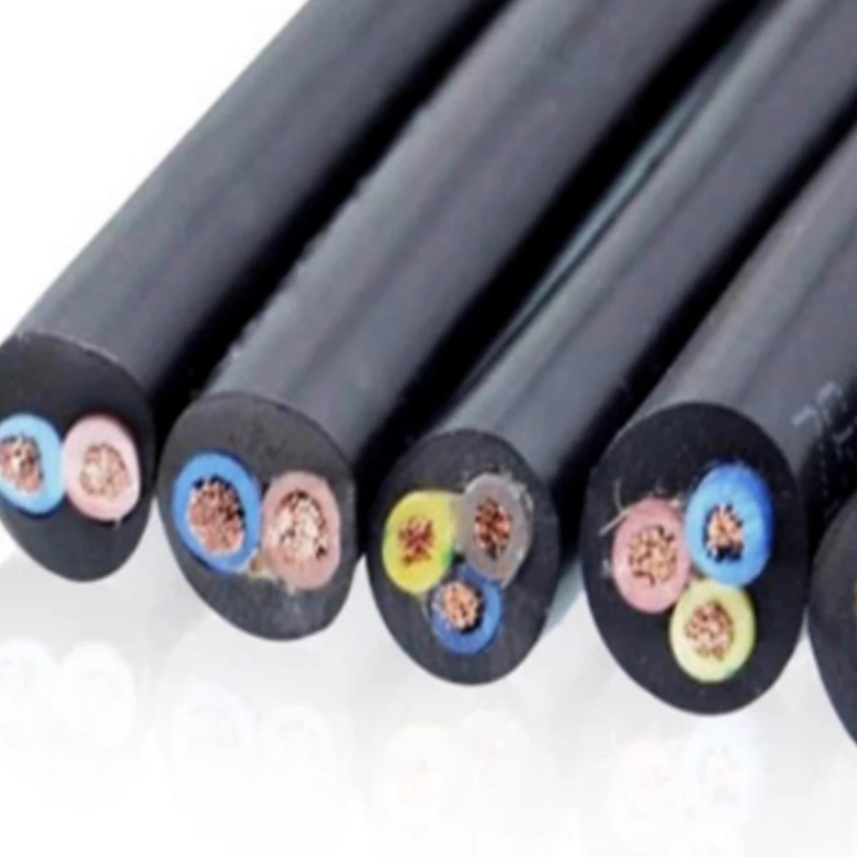 Zr-Yc Rubber Cover Soft Cable Copper Core Real National Standard 12345 Core 1~150 Full Series Rubber Ycw-boxintelecom
