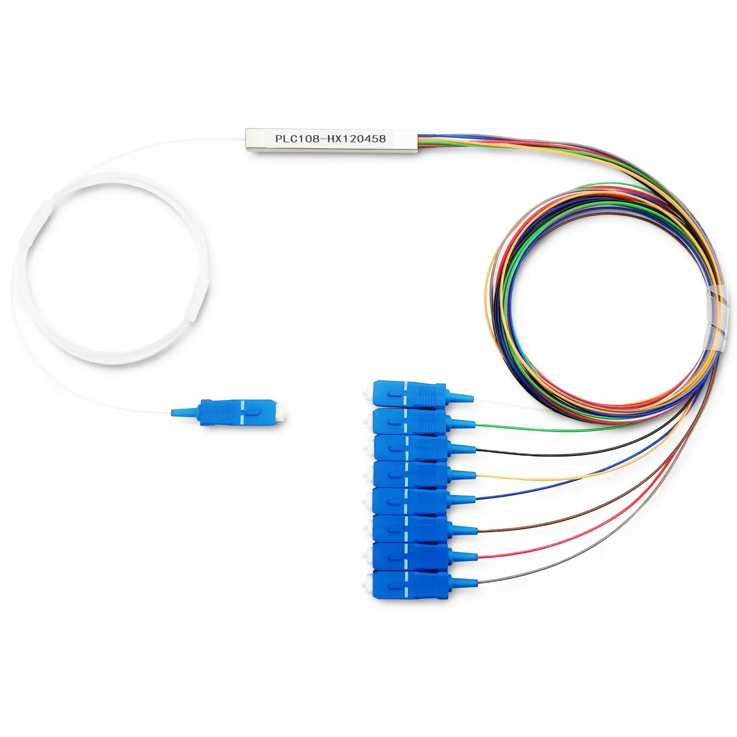 Ffth Plc Splitter  Manufacture Optical Fiber Splitter sc Upc Mini Plc Splitter
