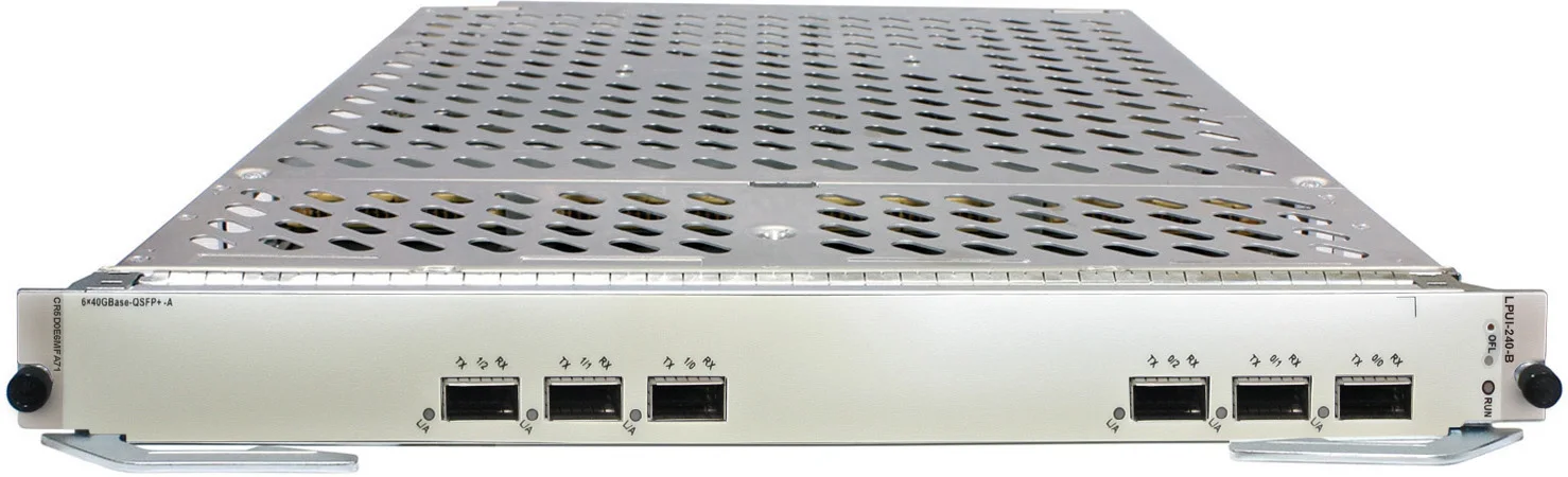 Router Board 03056106 CR5D0E6MFA71 6-Port 40GBase-QSFP+ Integrated Line Processing Unit LPUI-240-B 0