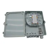 IP67 FTTH 4 Port Fiber Optic Termination Box with 1*4 PLC Splitter, Outdoor ABS Waterproof