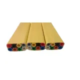 Rectangular 8 Way HDPE Microduct Bundle BFTB8-14/10 for Fiber Optic Cable Blowing OEM Bran