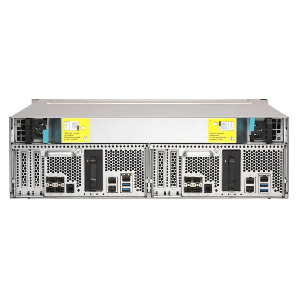 New Generation Enterprise ZFS Highly Available Services QNAP ES1686dc NAS Server Storage
