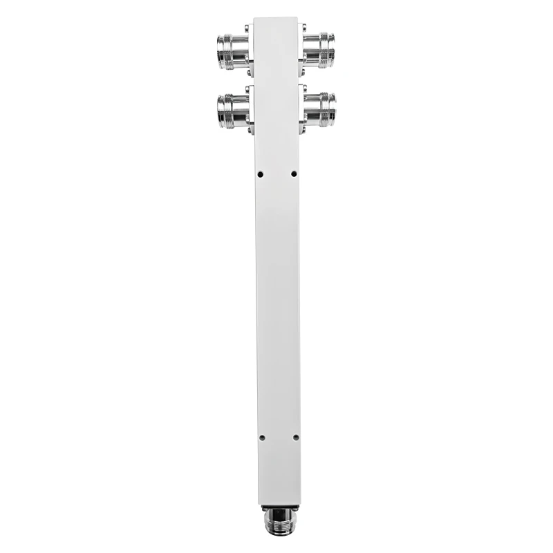 Wideband 555-6000MHz Reactive Model  Low PIM -163dBc 4way Cavity RF Power Splitter with 4.