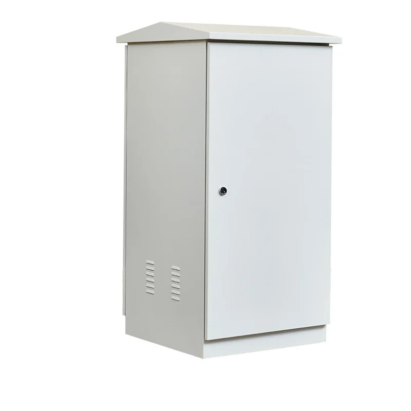 22U Outdoor Electronics Instrument Enclosure Factory-Produced IP55 Stainless Steel Galvanized Steel Aluminum Alloy Rain-boxintelecom