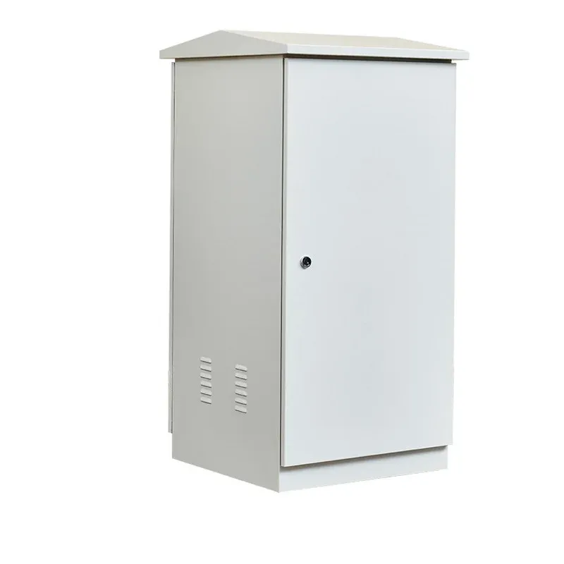 22U Outdoor Electronics Instrument Enclosure Factory-Produced IP55 Stainless Steel Galvanized Steel Aluminum Alloy Rain-boxintelecom