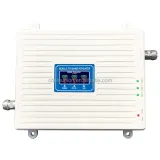 OEM intenligent GSM/PCS/WCDMA tri-frequency bands mobile signal booster amplifier with col