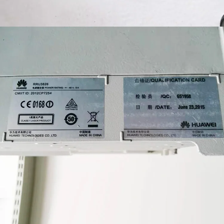 Hua wei rru RRU3826 WCDMA DBS3900 GSM RRU