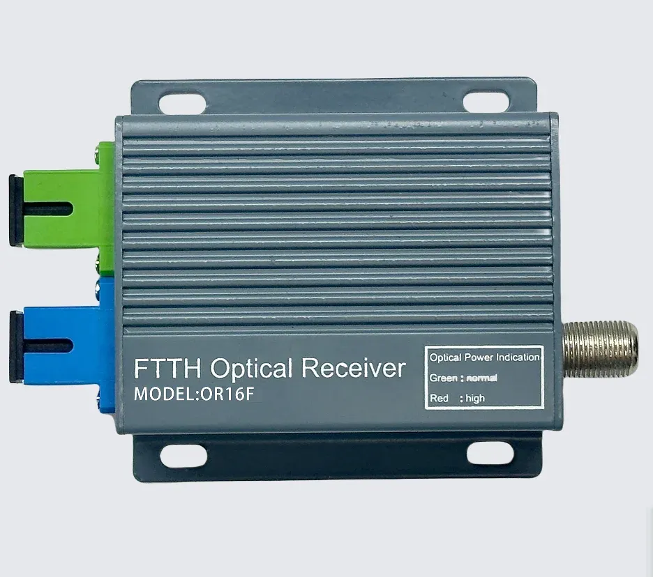 FTTH-OR16F WDM Mini Optical Receiver Optical Node Catv Fiber Optical Receiver  FTTH-OR16F
