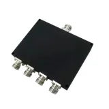 RF Power Divider 4 Way 698-2700MHz, Low PIM with N Female Type 4 Way Power Splitter