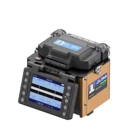 Jilong KL500e Optical Fiber Splicing Machine 8s Splicing 18s Heating Automatic fusion Welding Machine fusion Splicer Kl 520-boxintelecom