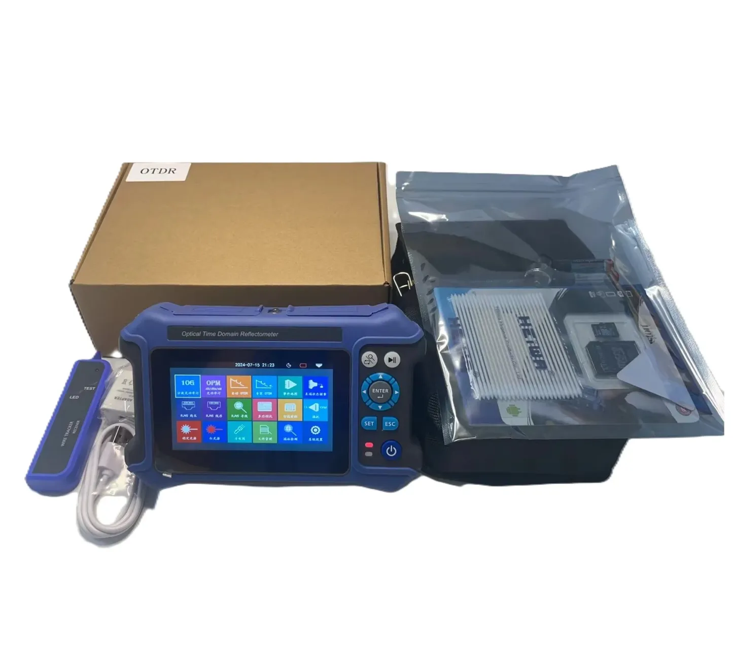 Joinwit Otdr Fiber Optic test 1310/1550/1625nm OTDR  Equipment with OPM VFL Sm Jw3302k Otd