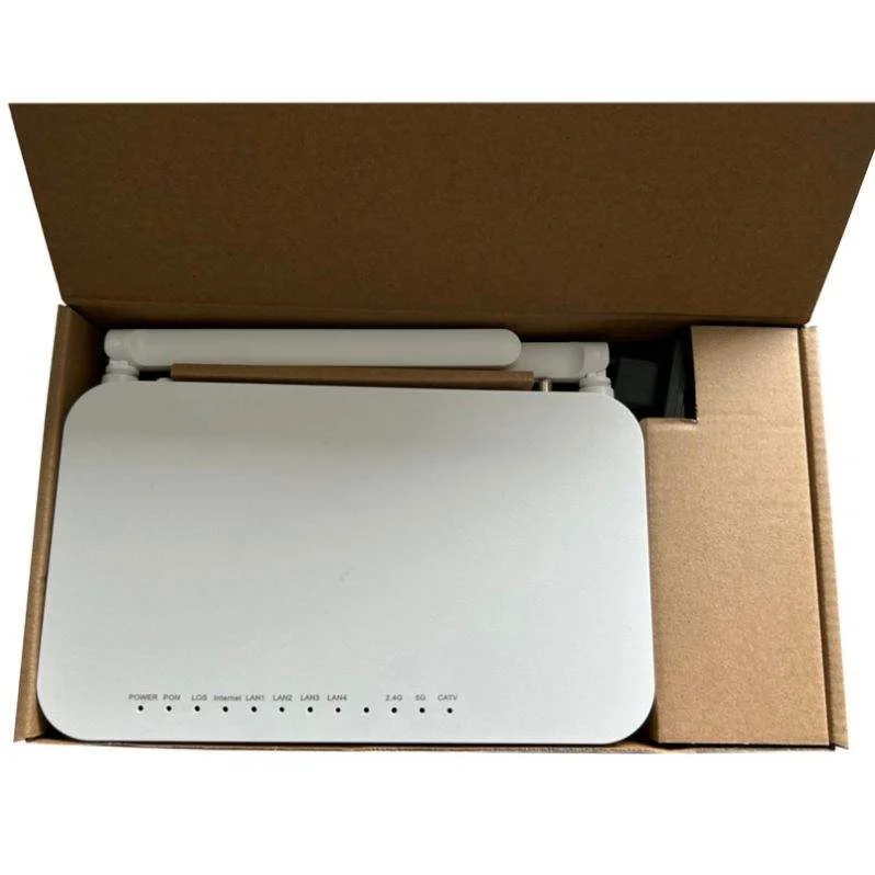 Dual Band FTTH F668V ONU ONT F668V Dual Band 2.4G&5G Wifi Gpon Onu Modem ONT FTTH Router Model Xpon CATV