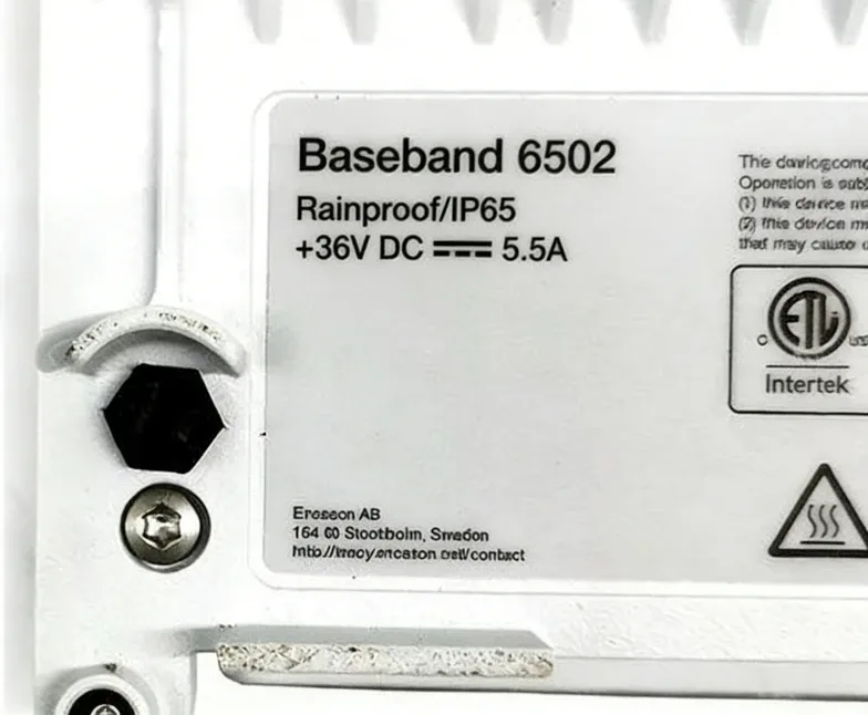 Erics 6502 Baseband 6502 KDU 137 862/11 Baseband Unit for RBS6601 RBS6701