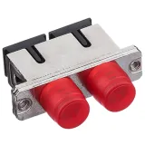 Optical Dual Metal Fiber Optic Adapter FC-SC Flange Plate for FTTH for 4G Wi-Fi 5G IP Netw