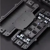 12 Core Fiber Optic Joint Closure Mini Fiber Optic Enclosure 2 Inlet 2 Out Port Fiber Repa