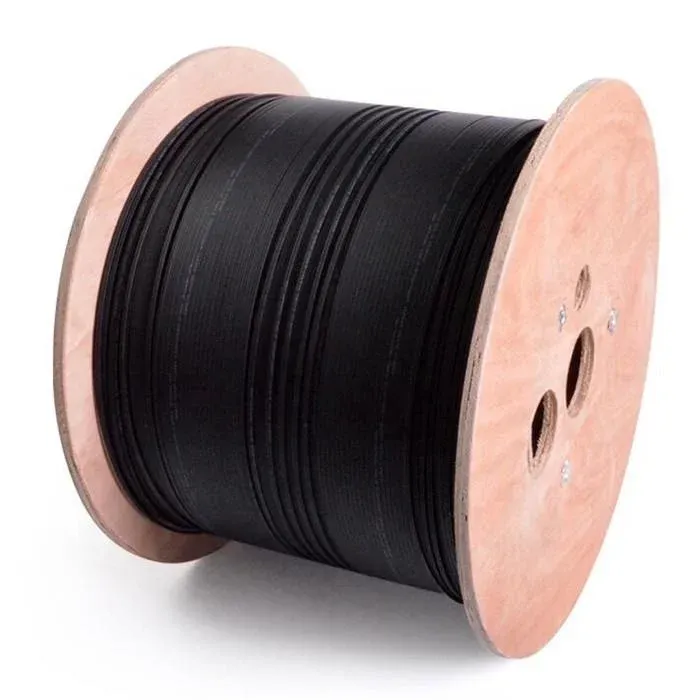 GJYXCH Outdoor Optical Fiber Steel Wire Optic Drop Cable FTTH 1/2/4core G657A1-Telecom Pow
