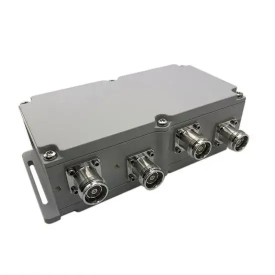 Hot Sale 5G 4 in 4 Out 698-4000MHz 4x4 Hybrid Combiner with 4.3/10 Female for DAS Factory Manufacture-boxintelecom