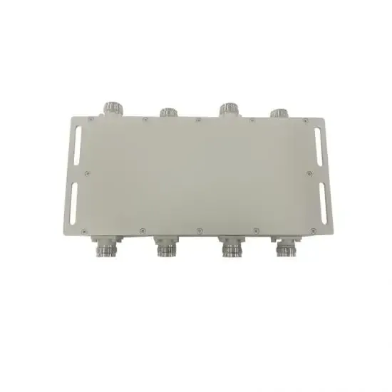 Low PIM 4x4 Hybrid Coupler Combiner 698-4000MHz 4.3/10 Female -161dBc