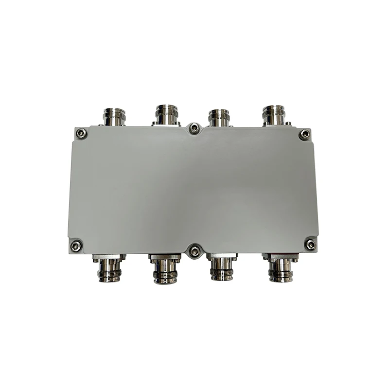 Hybrid Combiner 4:4 Hot Sale 5G 4 in 4 Out 698-3800MHz 4*4 Hybrid Combiner with N or 4.3/1