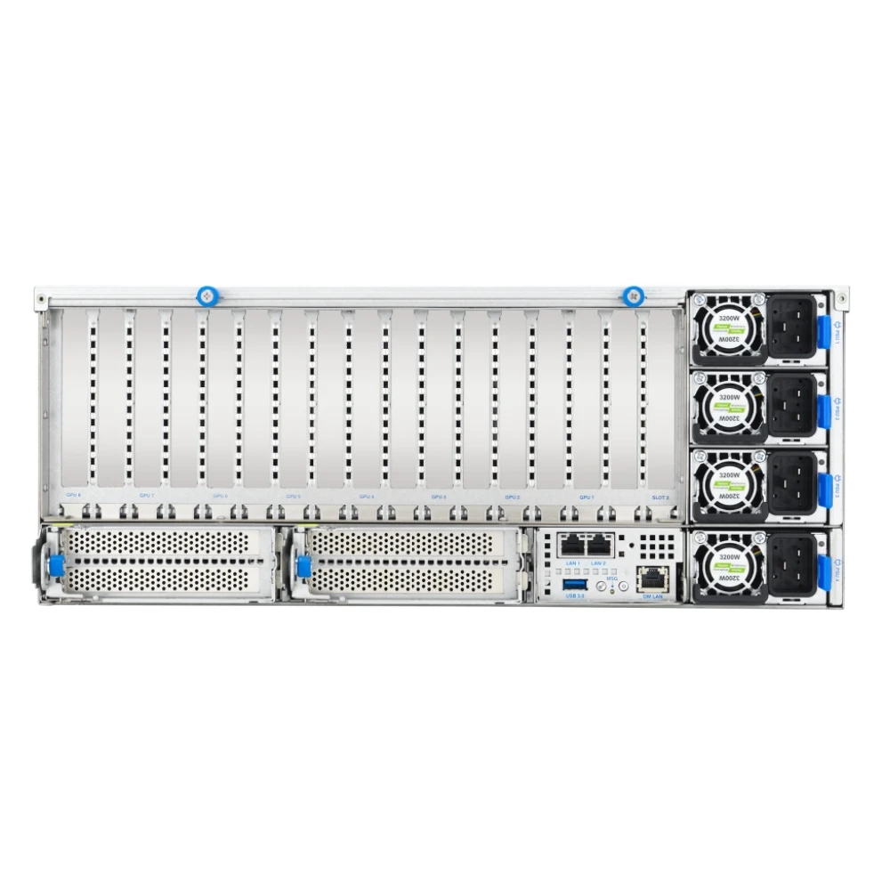 New Generation High Performance ASUS ESC8000A-E13P 4U Rack with 2 CPU and 24 Memory Slots 