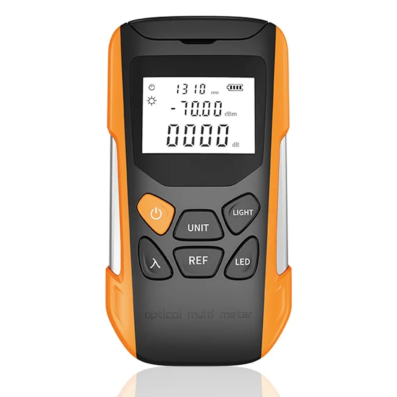 GUANGYAN G9 All in One FIiber Optical Power Meter With Visual Fault Locator Fiber Optic Tester OPM With VFL Removeable Battery-boxintelecom