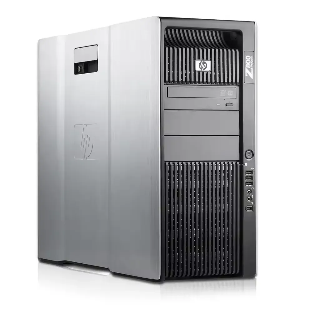 For HP Z800 Tower Server Computer Workstation with Xeon Processor DDR3 4G*2 120G SSD+1T HD