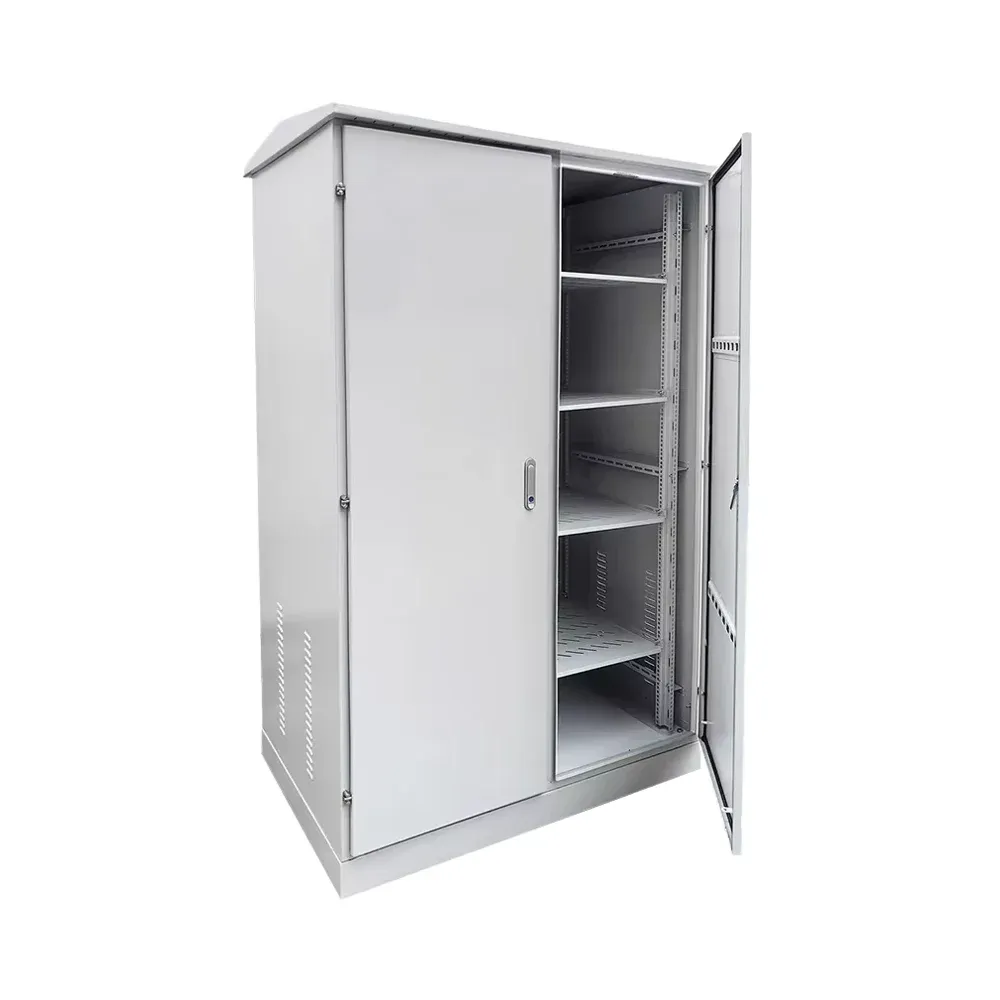 Outdoor Integrated Network Cabinet 2.0mm Cold-Rolled Steel IP55 Industrial Enclosure Customized Design Stainless Steel Metal-boxintelecom
